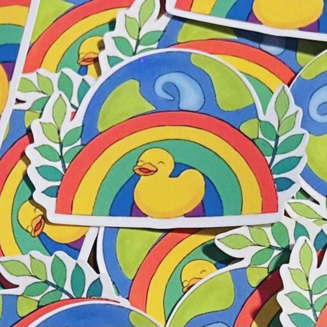 Rainbow Ducky